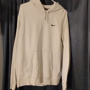 Nike hoodie men's XL all white